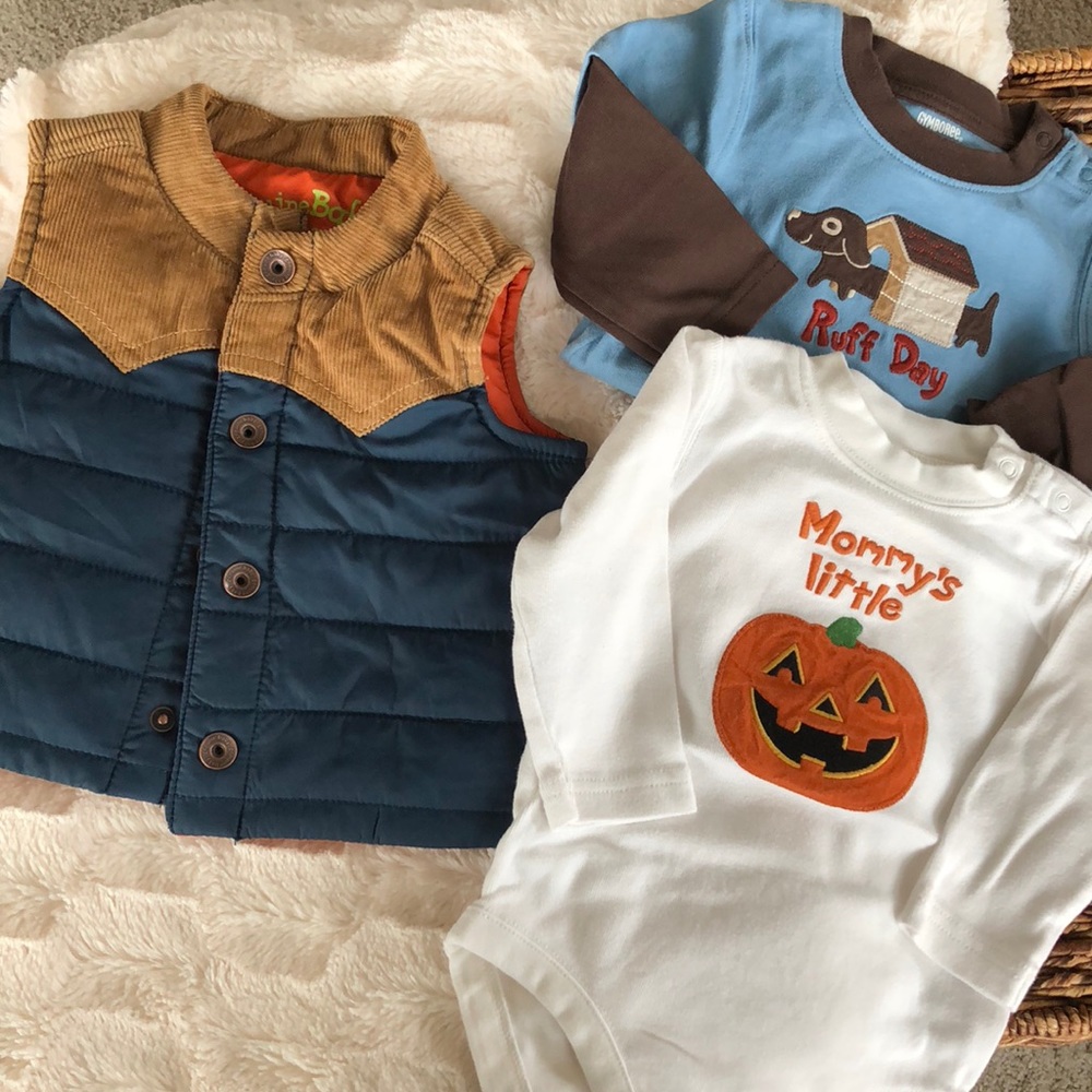 🍁price drop🍁Baby Boy Fall Bundle of 3